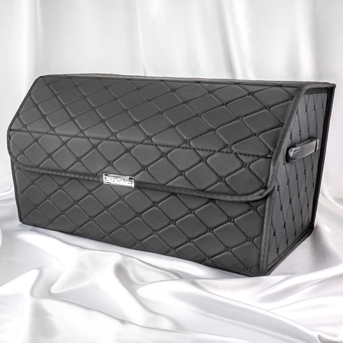 Diamond Quilted Black