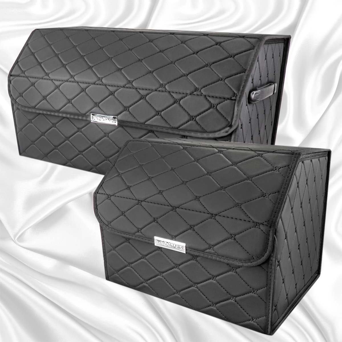 Diamond Quilted Black