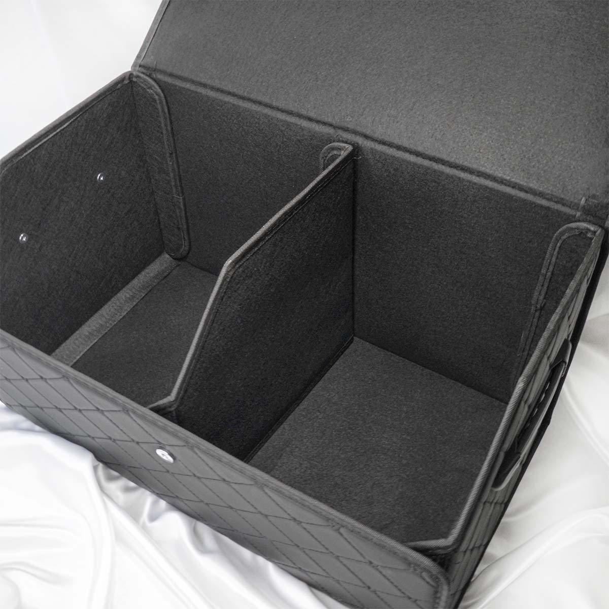 Diamond Quilted Black