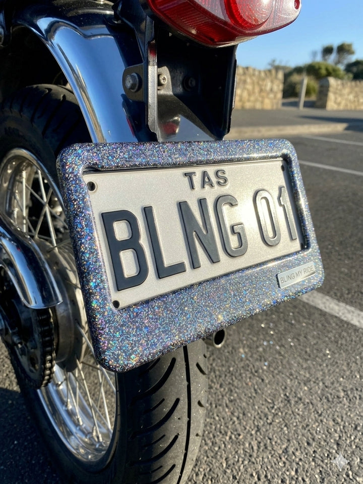 Motorcycle Frame Glitter