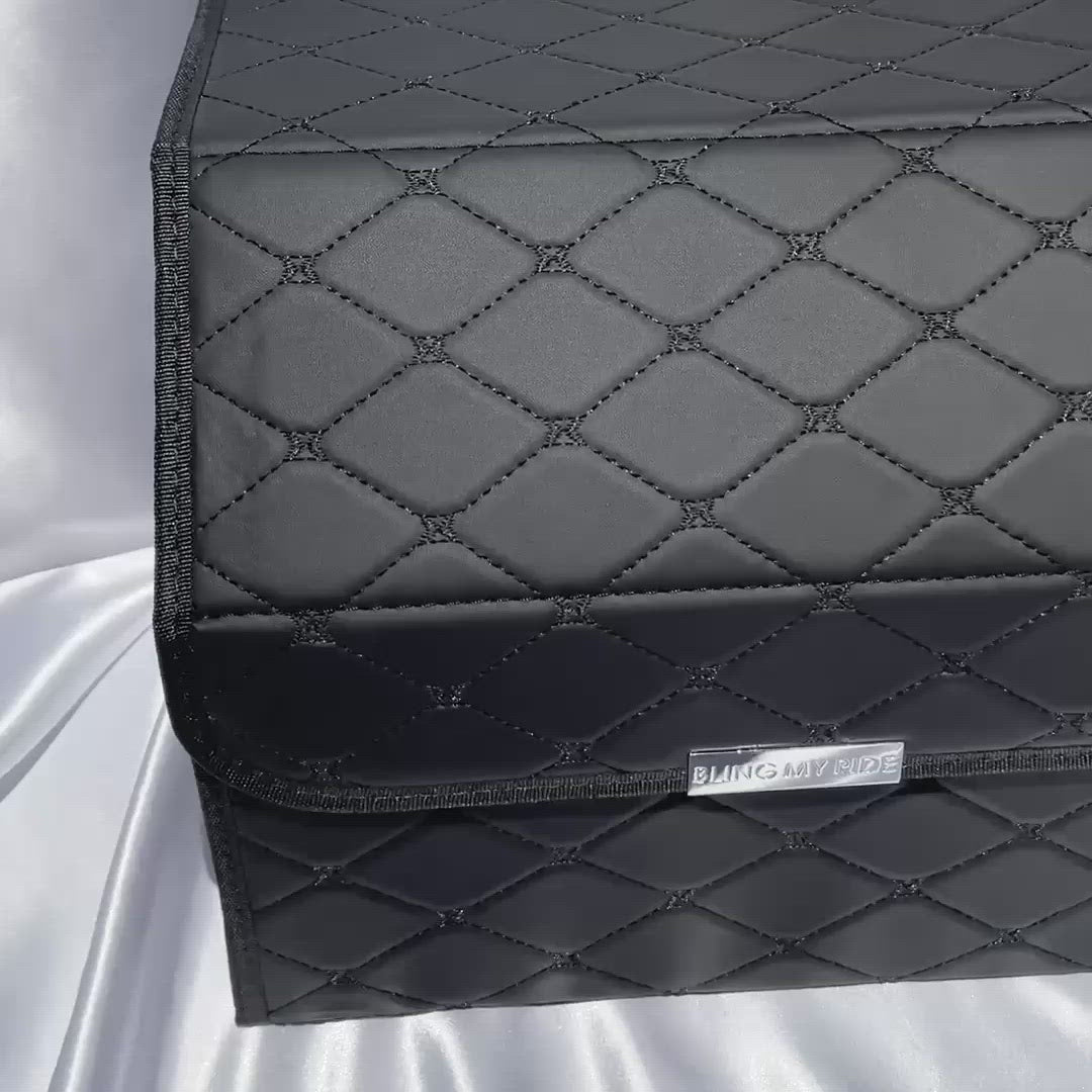 Diamond Quilted Black